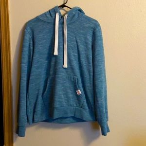 Blue hoodie